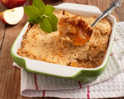 My favorite recipe for the holidays (apple crisp!)